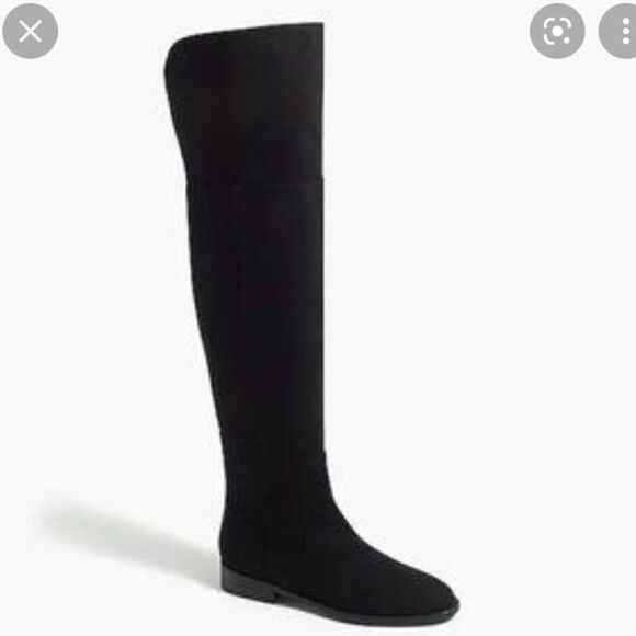 J. Crew Factory Over-the-knee microsuede boots Item AG056* - Picture 1 of 6